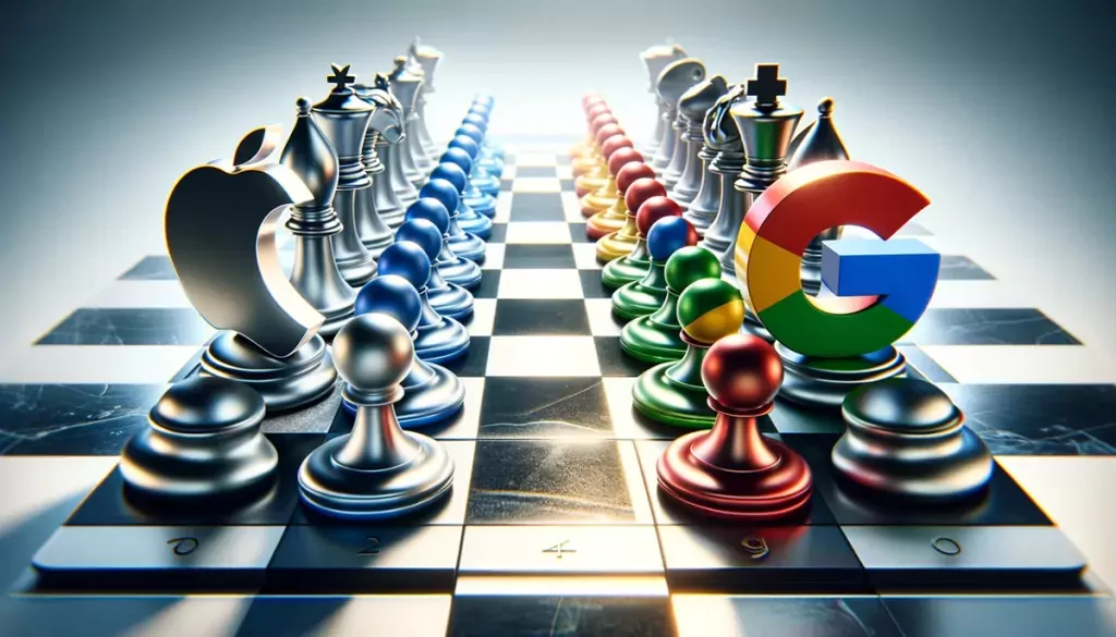 Apple vs Google: Le combat pour l’ouverture d’iMessage sous le feu du règlement européen