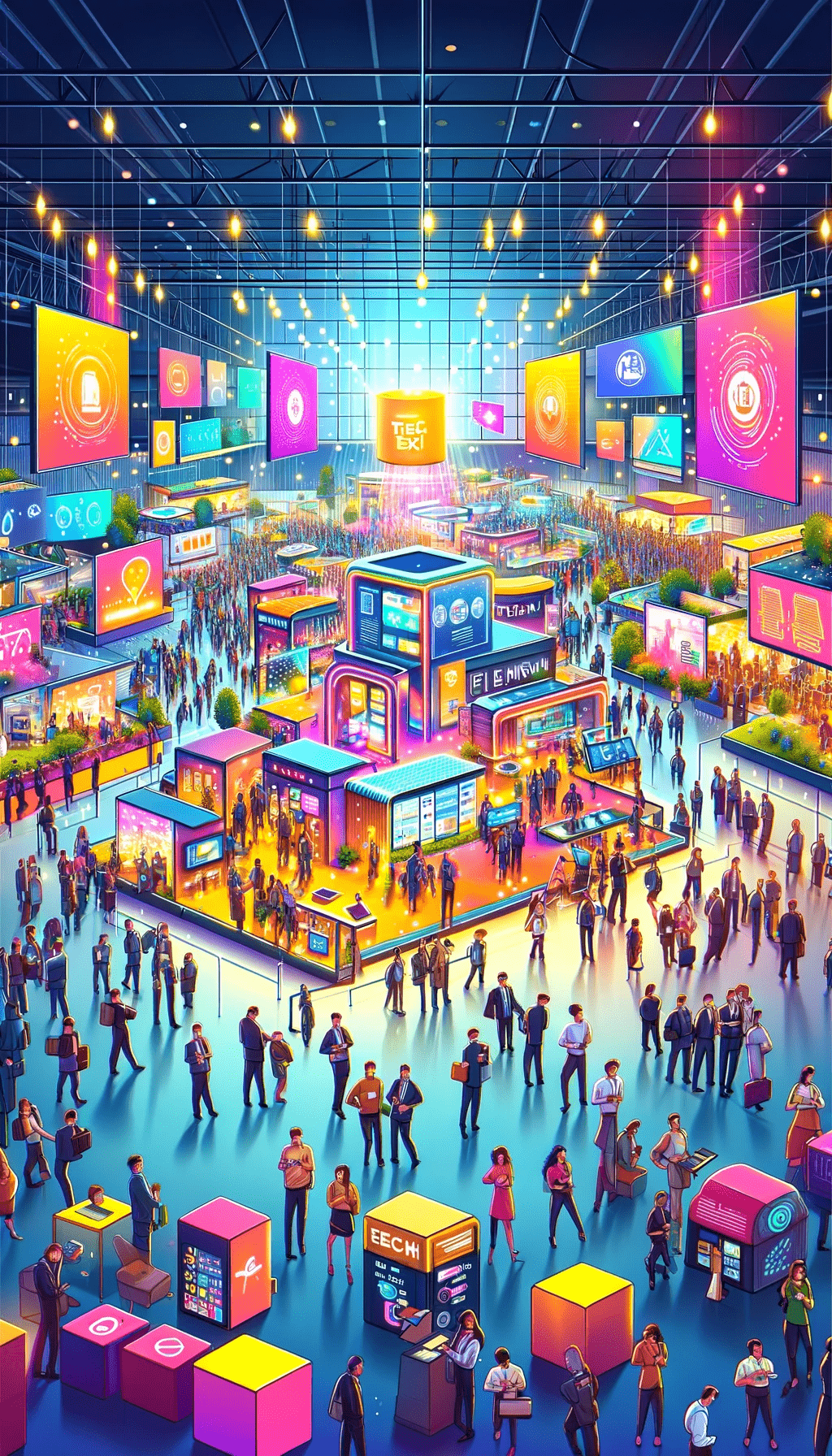 Image-abstaite-illustrant-la-tech