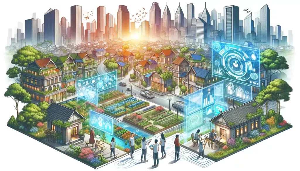 Transformation Urbaine : Vers une planification numérique pour des villes intelligentes