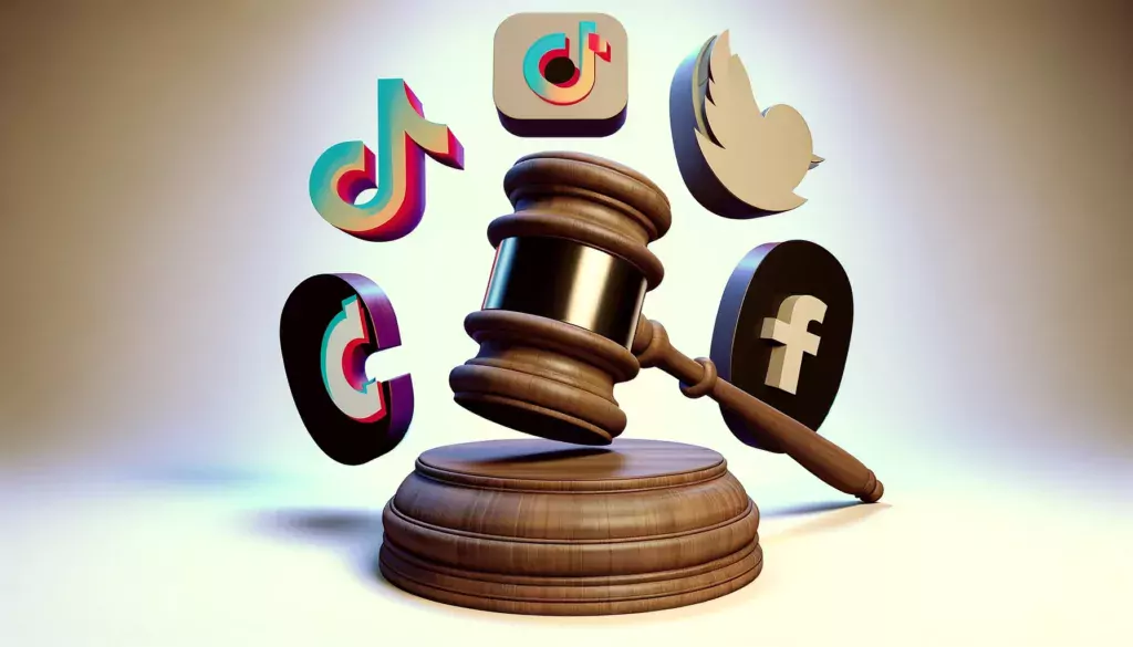 Guerre législative : TikTok, Meta, X et Snap attaquent un État Américain