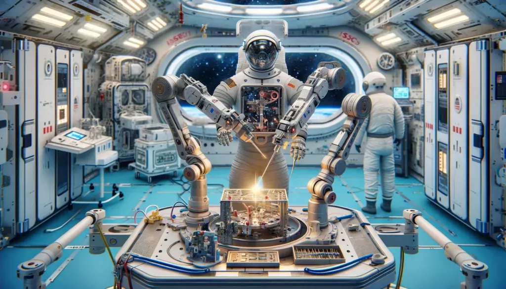 La NASA envoie un robot chirurgical dans l’espace