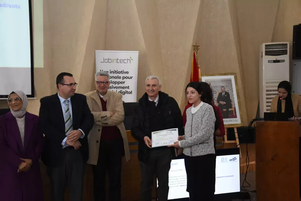 Insertion professionnelle dans le digital : Rabat célèbre la première promotion « JobInTech »