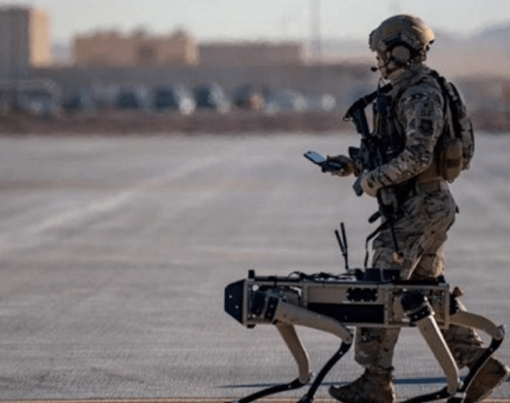 La Corée expérimente un robot antiterroriste à plusieurs jambes